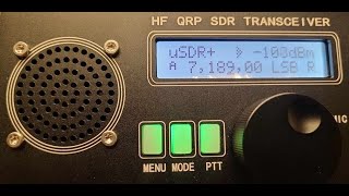 HF QRP SDR TRANSCEIVER  - QUICK REVIEW