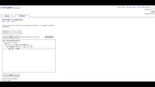 Warmup-2 (array123) Python Tutorial || Codingbat.com