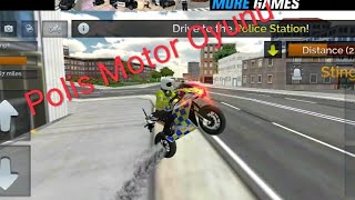 Polis Motor Oyunu Police Bike Game Çocuklar için Çok Güzel Polis Oyunu
