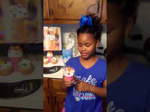 GG'S Ice cream cone cupcakes(2) GG'S Ice cream cone cupcakes(2)