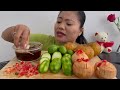 santol ambarella with bagoong chilli asin super anghang mukbang asmr