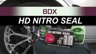 How to detail fancy Wheels with HD Nitro Seal for auto detailing and polish