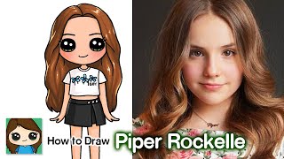 How to Draw Piper Rockelle 🤩Famous YouTuber