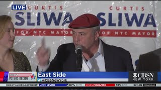 Curtis Sliwa Speaks After Eric Adams Elected NYC Mayor