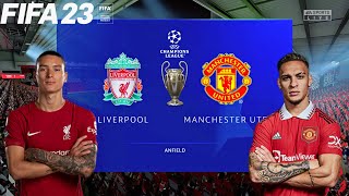 FIFA 23 | Liverpool vs Manchester United - Champions League UCL - PS5 Full Gameplay