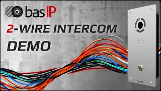 2-WIRE IP VIDEO INTERCOM FROM BAS-IP OVERVIEW: DEMO, INSTRUCTION \u0026 WIRING