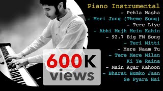 Piano covers of 10 Melodious Bollywood Hindi Songs (Playlist - 1)