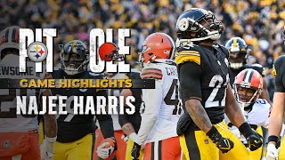 HIGHLIGHTS: Najee Harris' best plays from 94-yard game vs. Browns | Pittsburgh Steelers