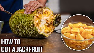 How To Cut A Jackfruit | Fresh Kathal Cutting | Best Kitchen Hacks | Fruit Cutti