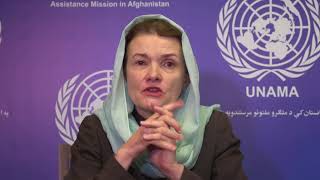 UNAMA Chief Human Rights, Fiona Fraser, on  Protection of Civilians Midyear Update 2021 (Pastho)