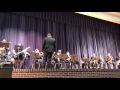 wohs jazz band playing all i want for christmas 12 12 2016