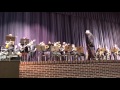 wohs jazz band playing all i want for christmas 12 12 2016