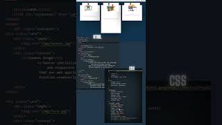 Create Stunning CSS Card Hover Effects #coding #codeeditor #tech #tutorial #html #vscode