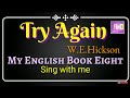Try Again My English Book Eight sing with me