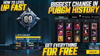 OMG 😱 Get All For Free For Everyone | Biggest Change In Pubgm History | How To Level up Fast Trick