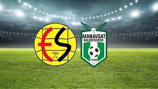 🔥 Gerilim dolu maçta kazanan ES ES ☑️ Eskişehirspor 2-1 Manavgat Belediyespor | Maç Özeti ⚽️