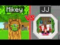 Mikey Family TINY vs JJ Family GIANT Hidden Base in Minecraft (Maizen)