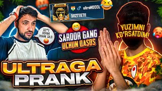 ULTRAGA PRANK QILDIK 🤣/ SARDORGANG UCHUN QASOS OLDIM😂/ULTRA MENI SUKDI?🫠