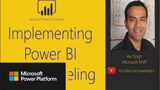 Implementing Power BI Data Modeling with Avi Singh