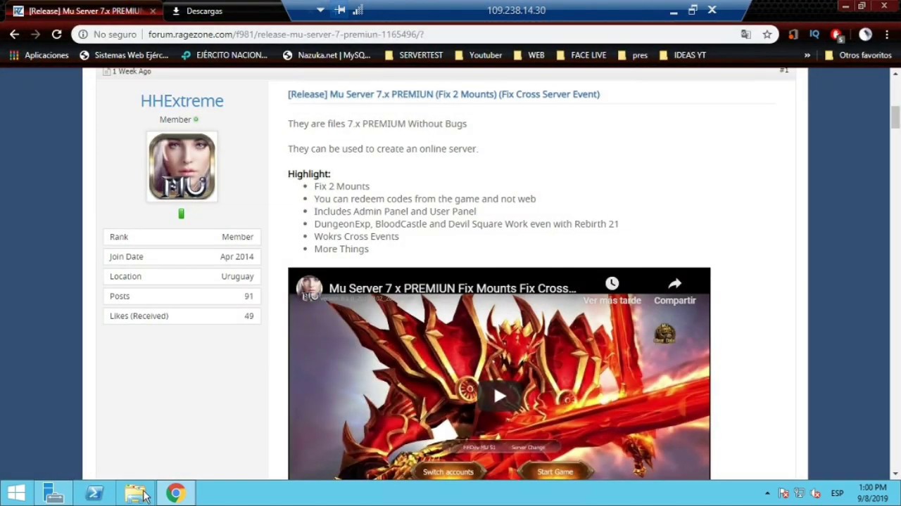 Installation Files 7 X Ragezone Youtube
