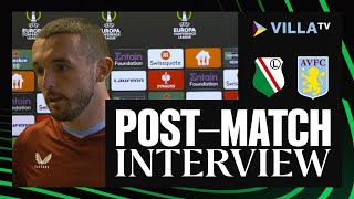 POST MATCH | John McGinn on Legia Warszawa Defeat
