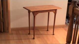 Handmade Solid Cherry Side Table From James Redway