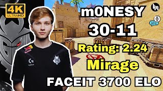 m0NESY (30-11) w/malbsMd/HeavyGod (mirage) | FACEIT 3700 ELO | JFeb 1, 2025 | CS2 POV/DEMO