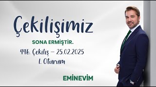 Eminevim 446. Çekiliş Canlı Yayını - 1. Oturum