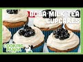 Boba Milk Tea Cupcakes