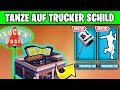 🎁🕺 KOSTENLOSE Spitzhacke - Tanze auf Truckeroase, Eisdiele | Fortnite Showtime Marshmello Deutsch