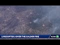 LiveCopter 3 is over the Caldor Fire that has burned more than 126K acres in El Dorado County