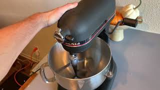 KitchenAid Professional 6 Imperial Black Demonstration