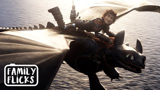 Flying With The Dragon Rider | How To Train Your Dragon 2 (2014) | Family Flicks