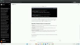 python constructor default values