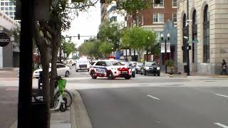 Orlando Police Department Police SUV's Responding