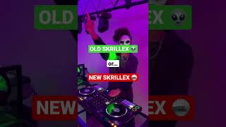 Old Skrillex or New Skrillex? 😱 #shorts #dj