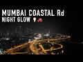 Mumbai Coastal Rd Night Drone