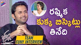 Nithin Reveals Interesting fact about Rashmika | Bheeshma Movie Valentines Day Special Interview