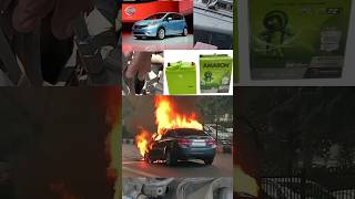 💥🔋Nissan gadi ka battery 35Ah Amaron🔥😱#viral #youtube #battery #shortvideo #amaron