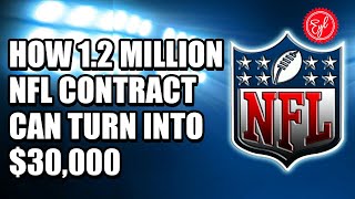 HOW A $1.2 MILLION NFL CONTRACT CAN TURN INTO $30,000