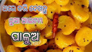 ନୂଆ ଆଇଟମ ପାଳୁଅ ଭଜା | Palua Bhaja | New Recipe