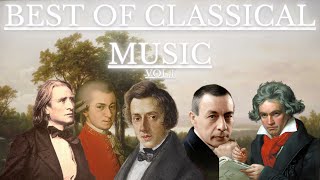 Best of Classical Music🎹 Beethoven, Liszt, Mozart, Chopin, and Rachmaninoff (Vol.1)