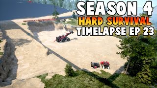 Timelapse of I need millions - OUT OF ORE - Season 4 - HARD Survival EP-23 #outofore