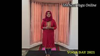 യോഗ സൗഖ്യത്തിന് || YOGA DAY 2021|| Beautiful Body N Joyful Mind