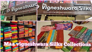 Maa vigneshwara Silks Rajahmundry|@155/Rs Sarees wow Collections| మా విఘ్నేశ్వర సిల్క్స్ రాజమండ్రి