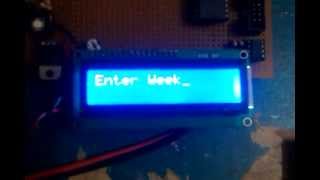 Digital clock using RTC DS1307 & 8051 with serial communication for time settings