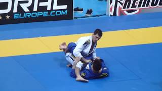 Michael Liera Jr vs Victor Genovesi - IBJJF European Open 2016 - Black Adult - Light