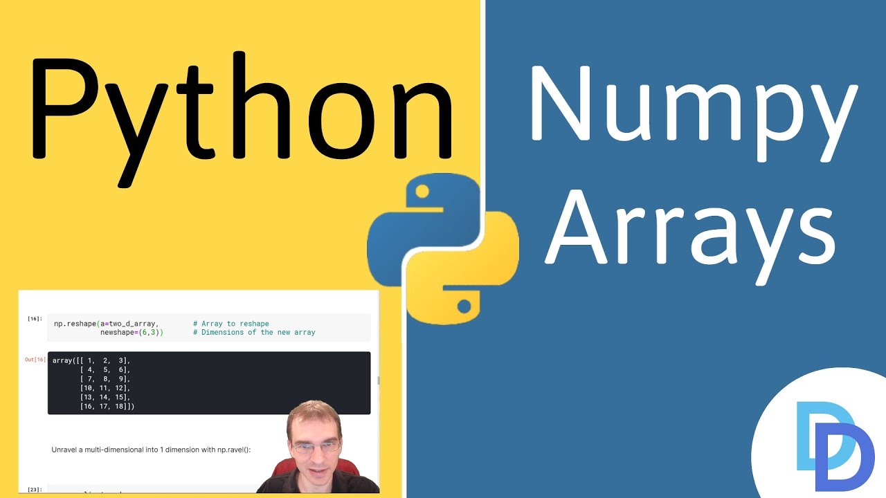 Python For Data Analysis: Numpy Arrays - YouTube