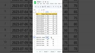 How to Use ARRAY CONSTRAIN function in google sheet