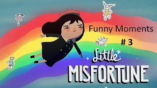 Little Misfortune Funny Moments | Yikes Forever | #shorts